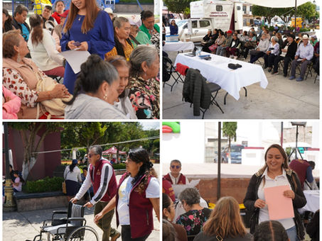 ADULTOS MAYORES DE CUAUTEPEC SE BENEFICIAN CON JORNADA DE ATENCIÓN GERONTOLÓGICA