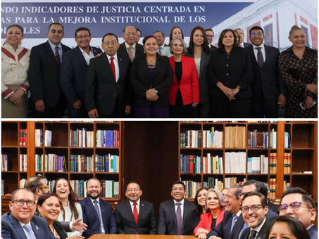 Poder Judicial se incorpora a iniciativa nacional para fortalecer justicia centrada en las personas