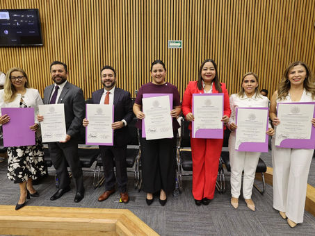 Entrega INE constancias a candidaturas electas para los cargos de magistraturas