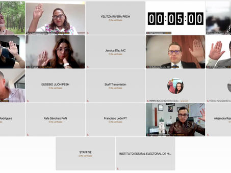 IEEH aprueba Plan Integral y Calendario para el Proceso de Revocación de Mandato 2025-2026