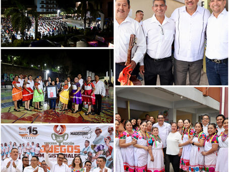 Huasteca Hidalguense vibra con la fuerza cultural del magisterio en los Juegos Magisteriales