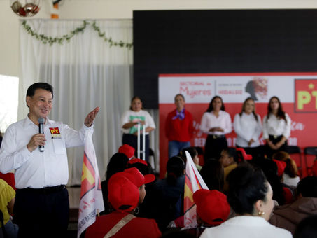 Mujeres y juventudes, protagonistas del fortalecimiento del PT Hidalgo