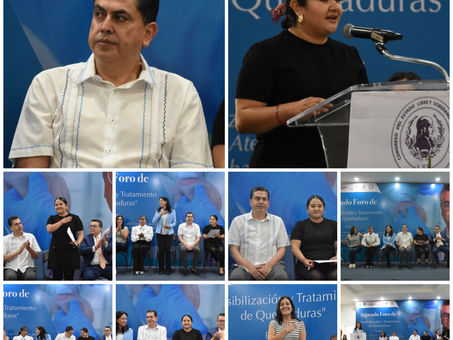 La LXV Legislatura realiza Segundo Foro de Sensibilización y Tratamiento Quemaduras”