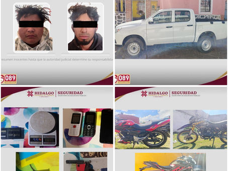 SSPH desarticula punto de venta de droga en Singuilucan