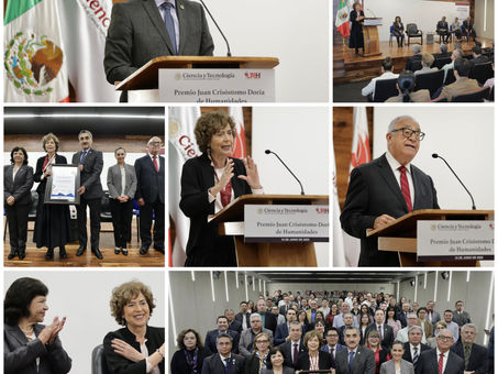 UAEH reconoce la trayectoria de Rosaura Ruiz con el Premio “Juan Crisóstomo Doria”