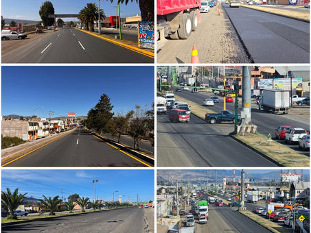 Concluye rehabilitación de la carretera estatal  Colonia Magisterio–San José