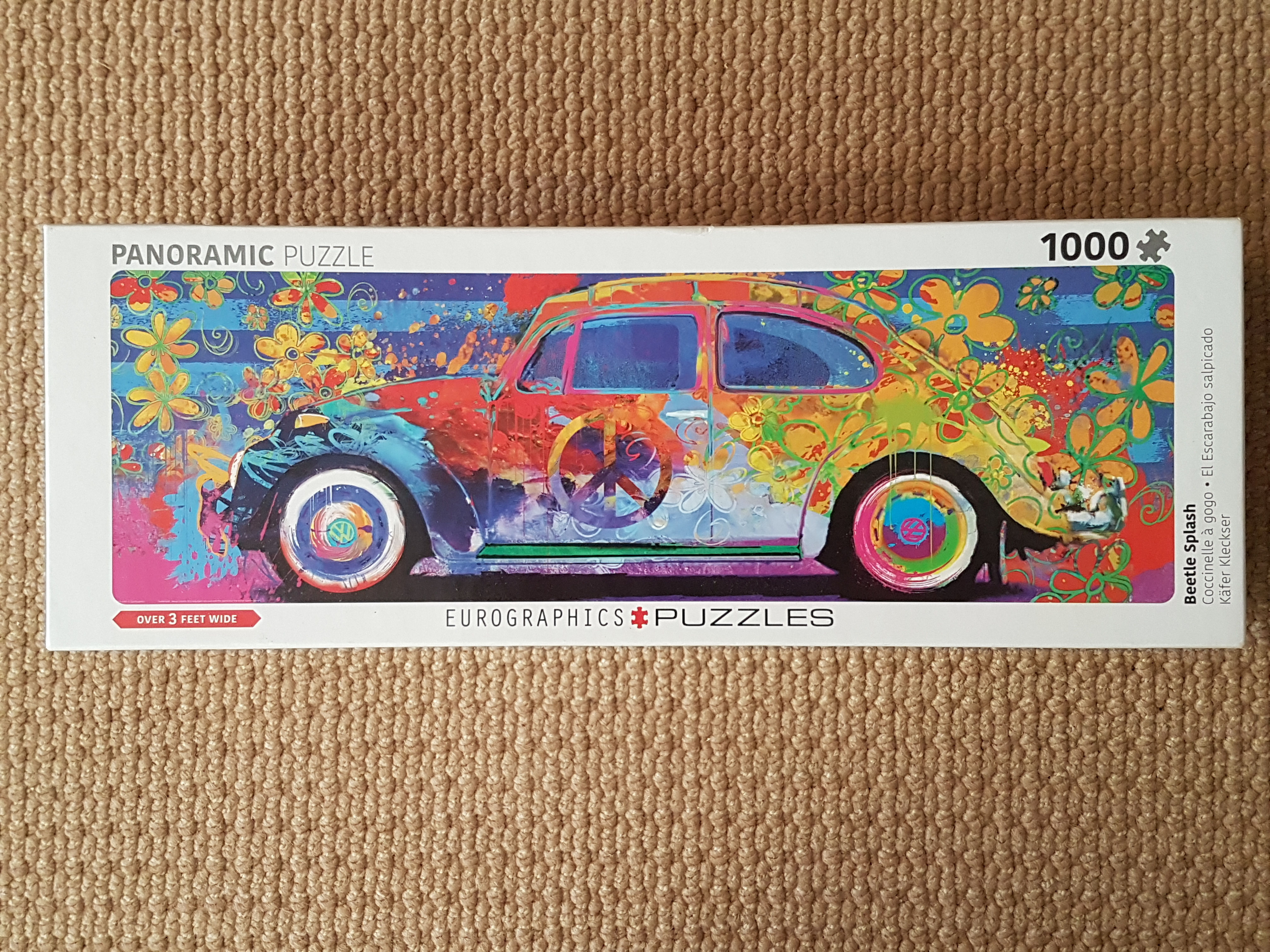 1000 Piece Jigsaw Puzzle - Beetle Splash