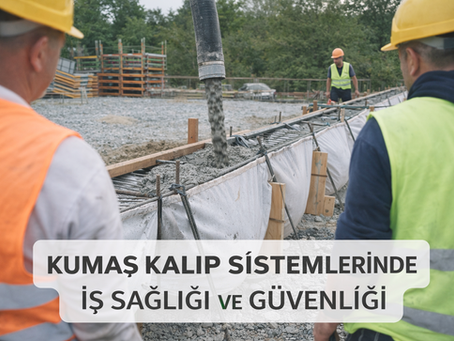 Kumaş Kalıp (Fabric Formwork) Sistemlerinde İş Sağlığı ve Güvenliği
