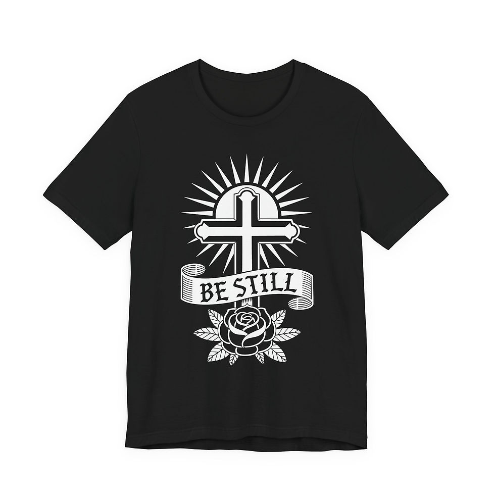 Thumbnail: Faith-Inspired Unisex Tee, Spiritual Shirt for Comfort, Motivational Quote Tee, 