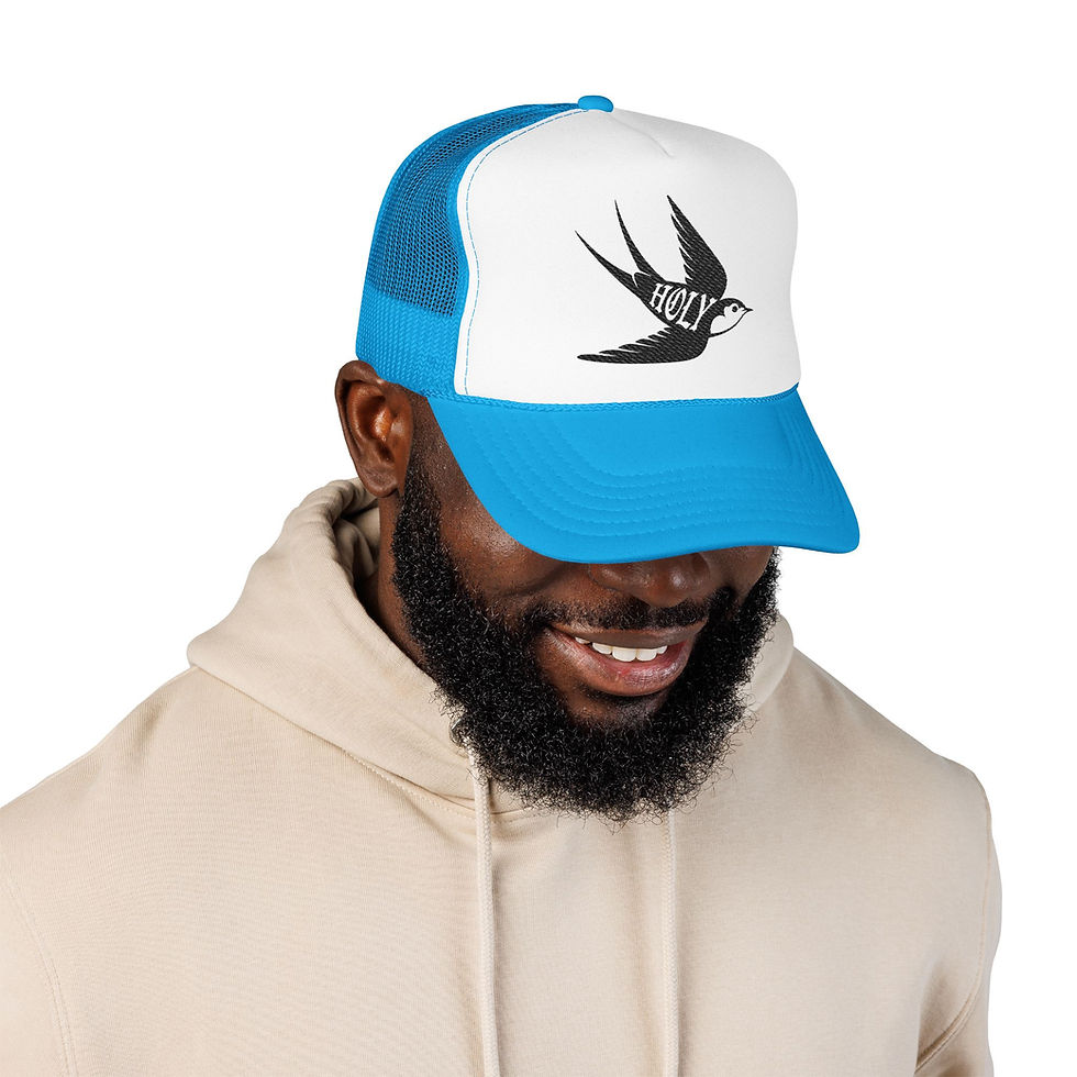 Thumbnail: HOLY-Trucker Hat -Black Bird