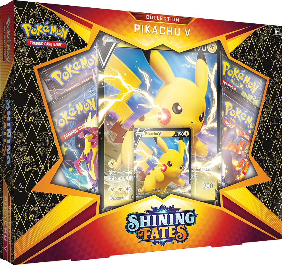 Pokemon Tcg Shining Fates Pikachu V Box In Hand And Ready To Be Shipped Ebay Pokemon Tcg Shining Fates Pikachu V Box In Hand And Ready To Be Shipped Ebay