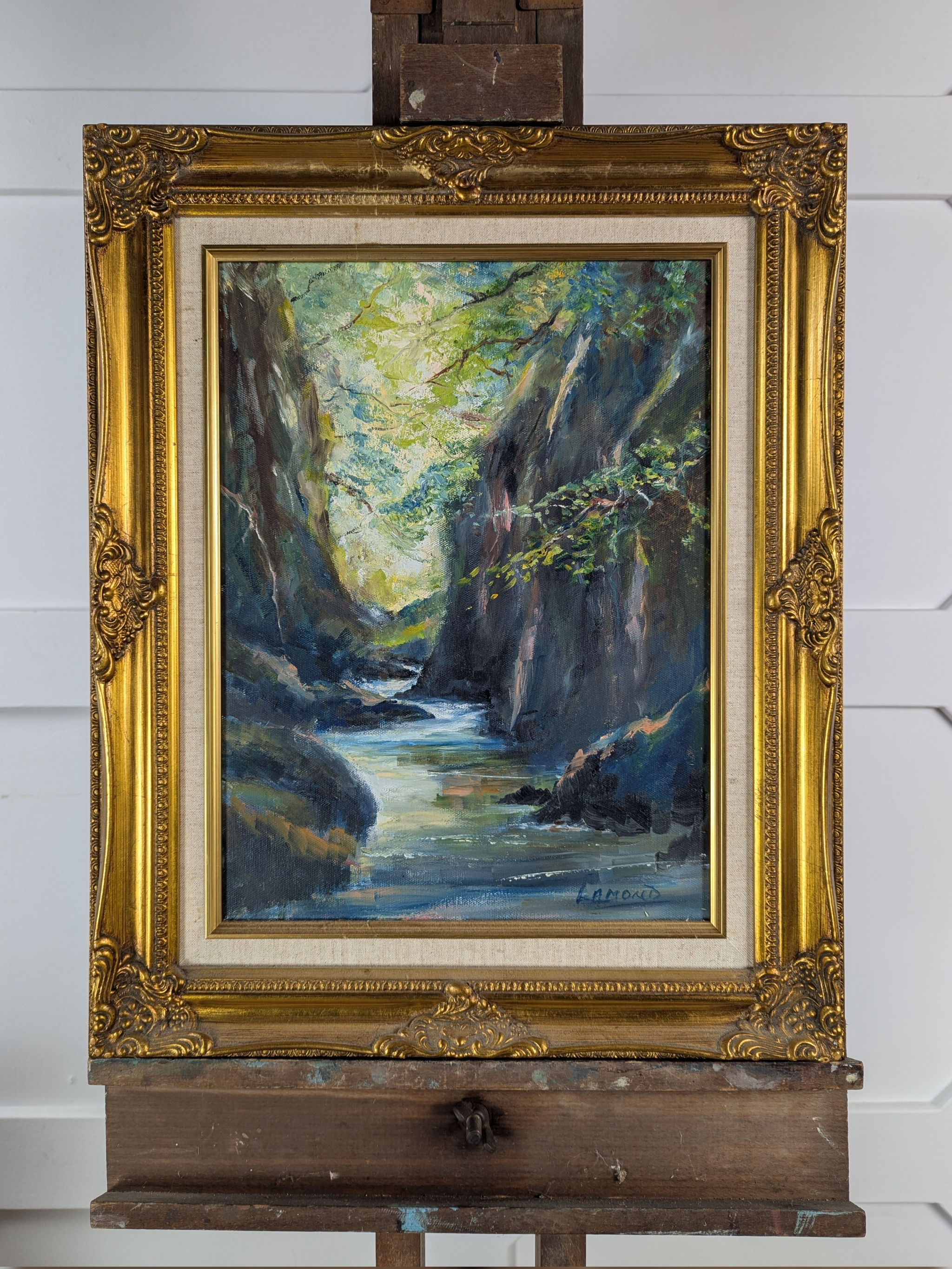 D. Lamond, Crail Ravine - Oil On Canvas, 2008