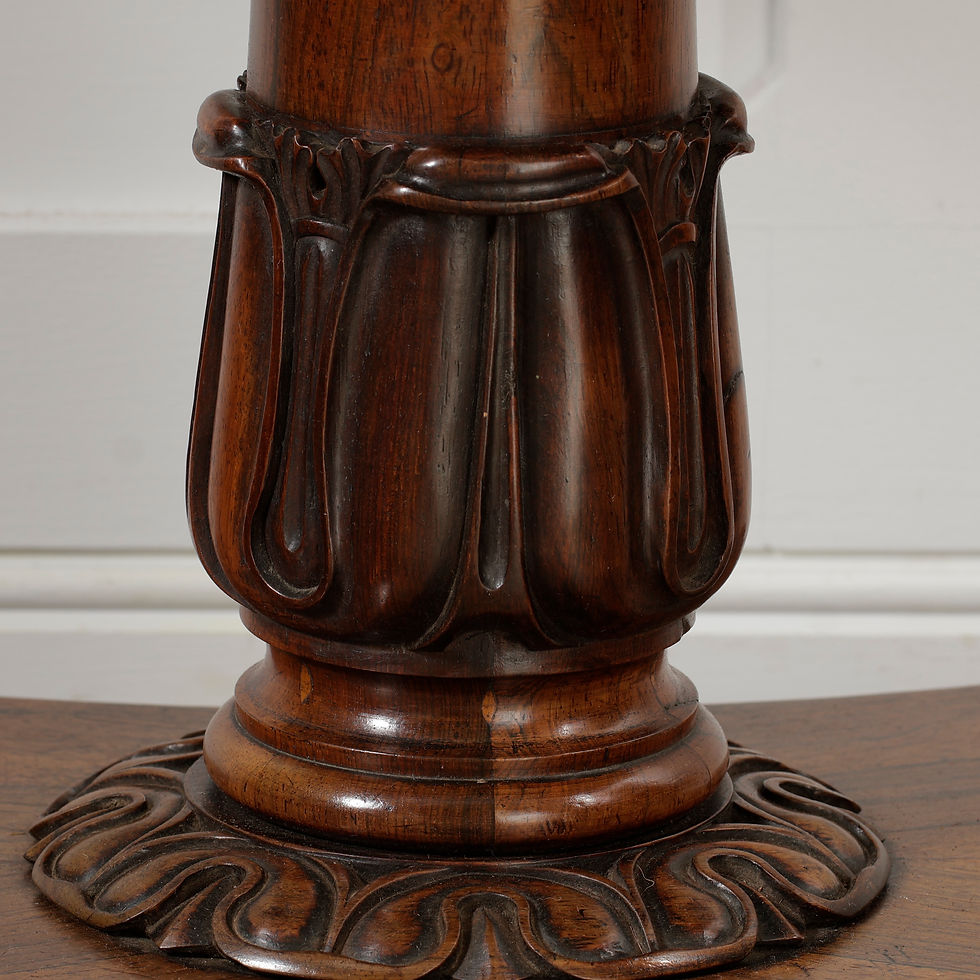 Thumbnail: William IV Rosewood Card Table