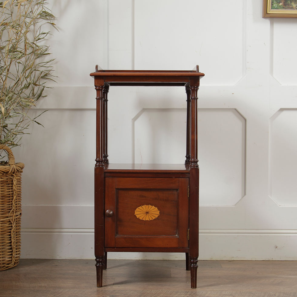 Thumbnail: Victorian Mahogany Pot Cupboard / Nightstand