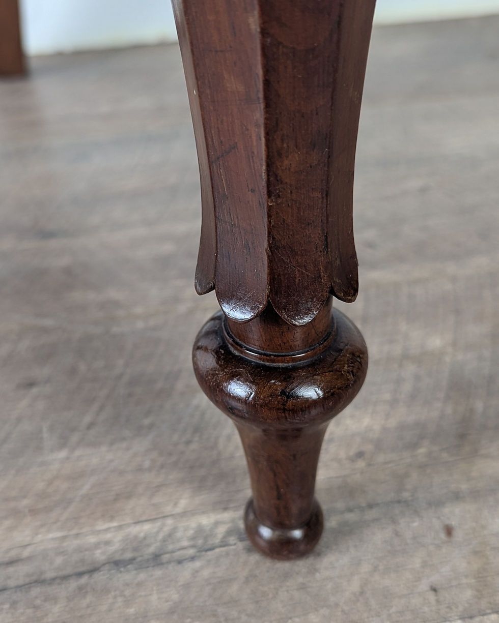Thumbnail: Victorian Rosewood Kidney Back Chair