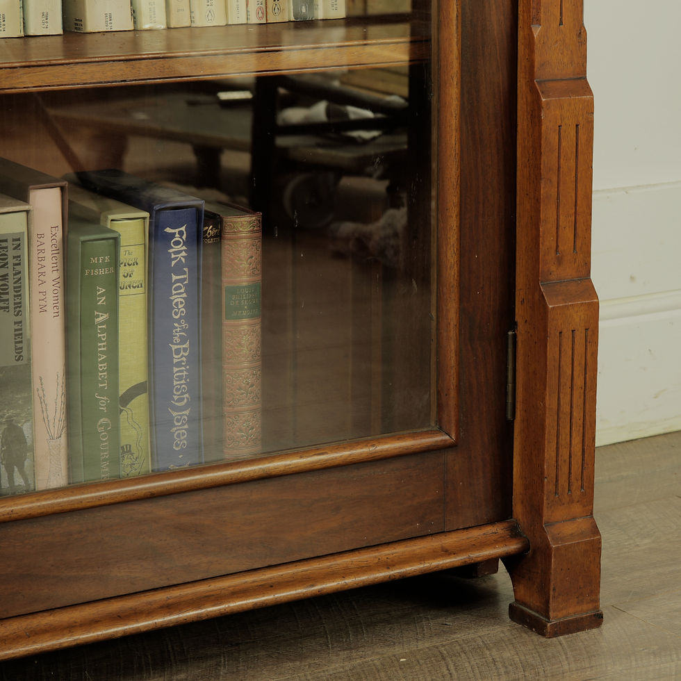 Thumbnail: Early 20th-Century Glazed Double Bookcase