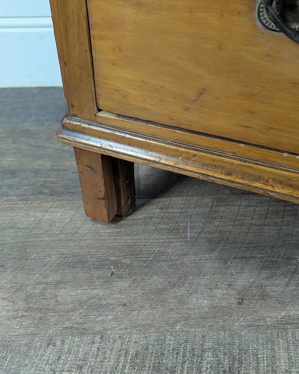 Thumbnail: Edwardian Satinwood Chest Of Two-Over-three Drawers