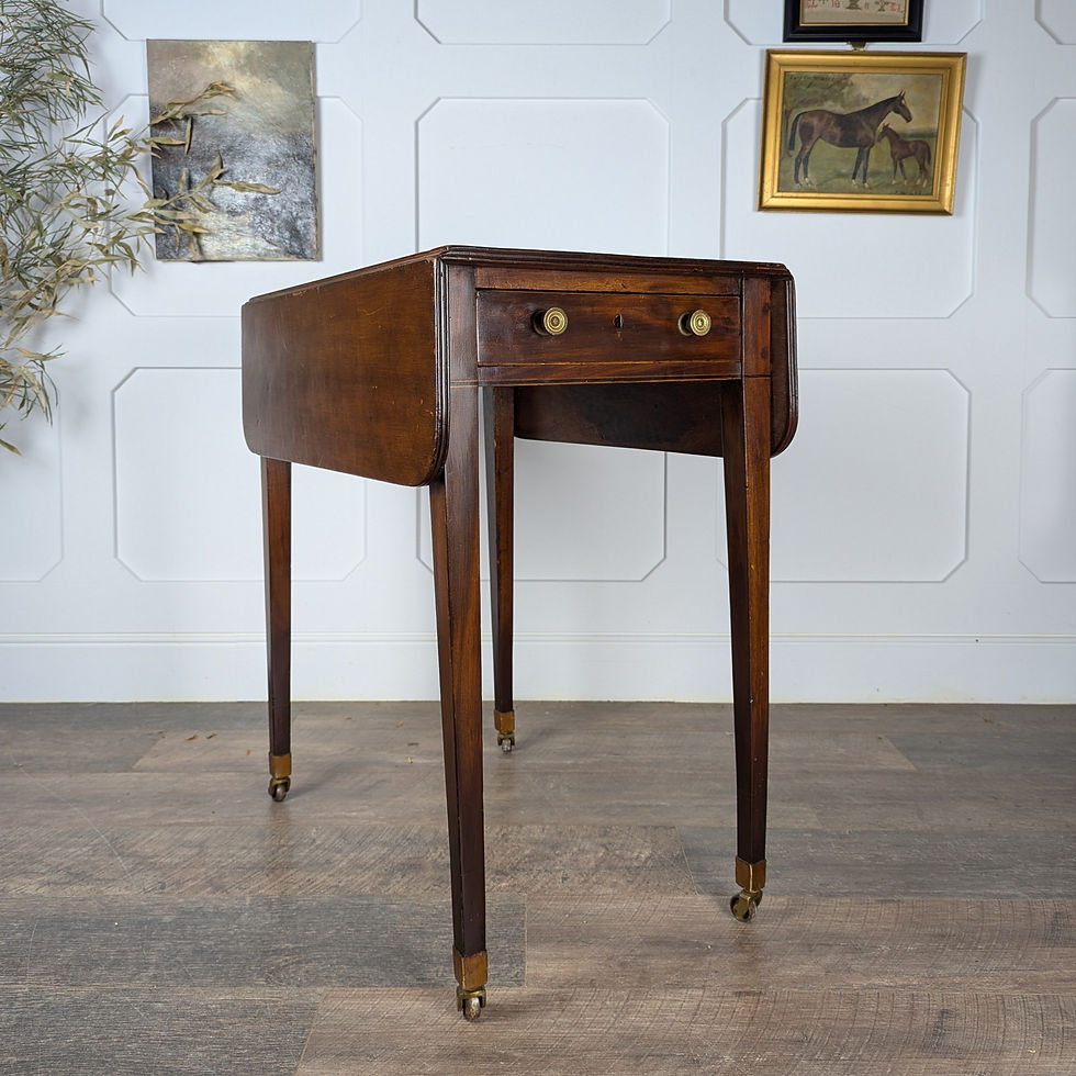 Regency Mahogany Pembroke Table