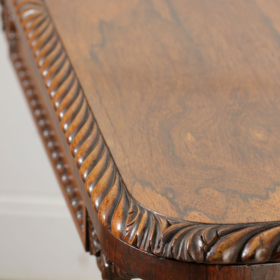 Thumbnail: William IV Rosewood Card Table