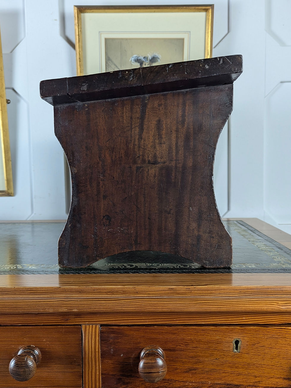 Thumbnail: 19th Century Walnut Ecclesiastical Prayer Stool