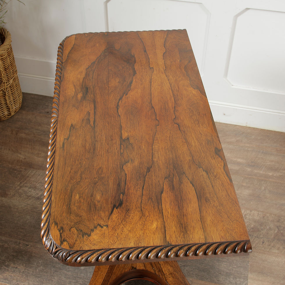 Thumbnail: William IV Rosewood Card Table