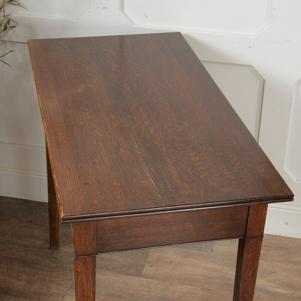 Thumbnail: Georgian - George III Oak Console / Side Table