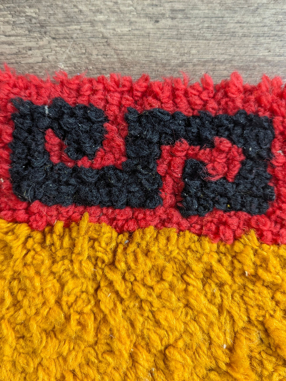 Thumbnail: Vibrant Vintage Moroccan Berber Rug