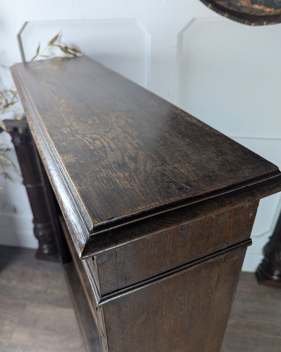 Thumbnail: Early 20th Century Solid Oak Bookcase
