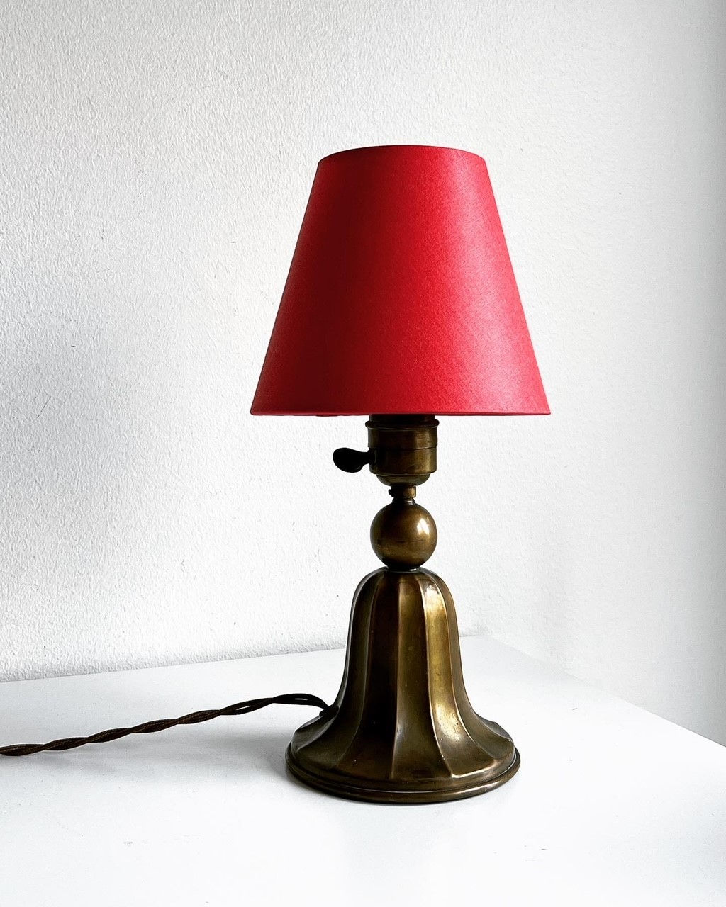 Rare table lamp from CG Hallberg 1920-30s