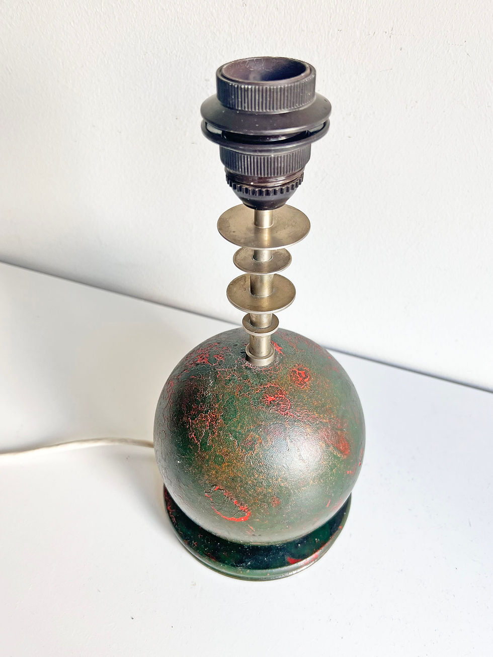 Miniatyrbild: Scandinavian Modern Table Lamp, Olof Heijke, Sweden, circa 1930s