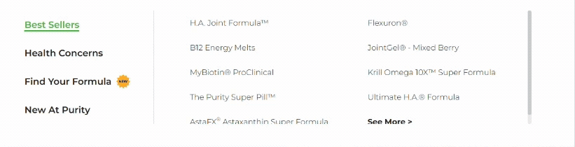 Animated version of the After Menu