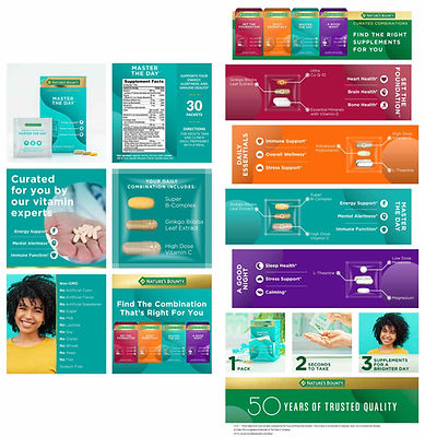 Curated Combinations Teal Amazon A+