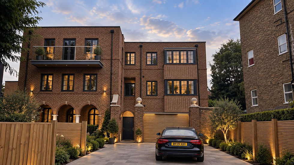 Modern London home extension completed by UKA Capital