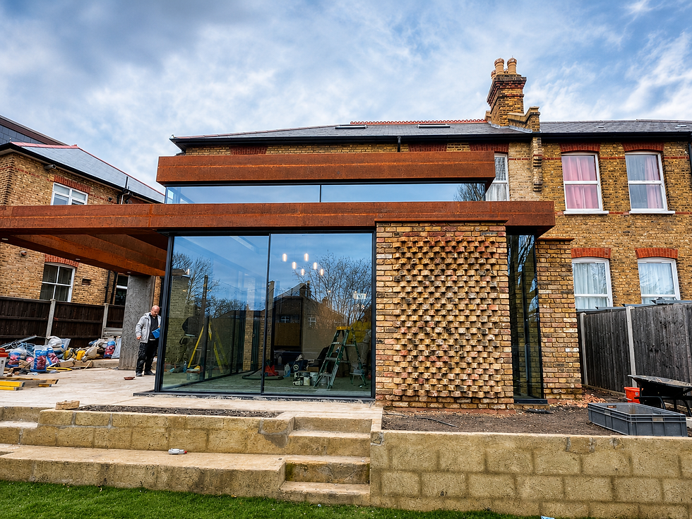 UKA Capital builders working on a residential property in London