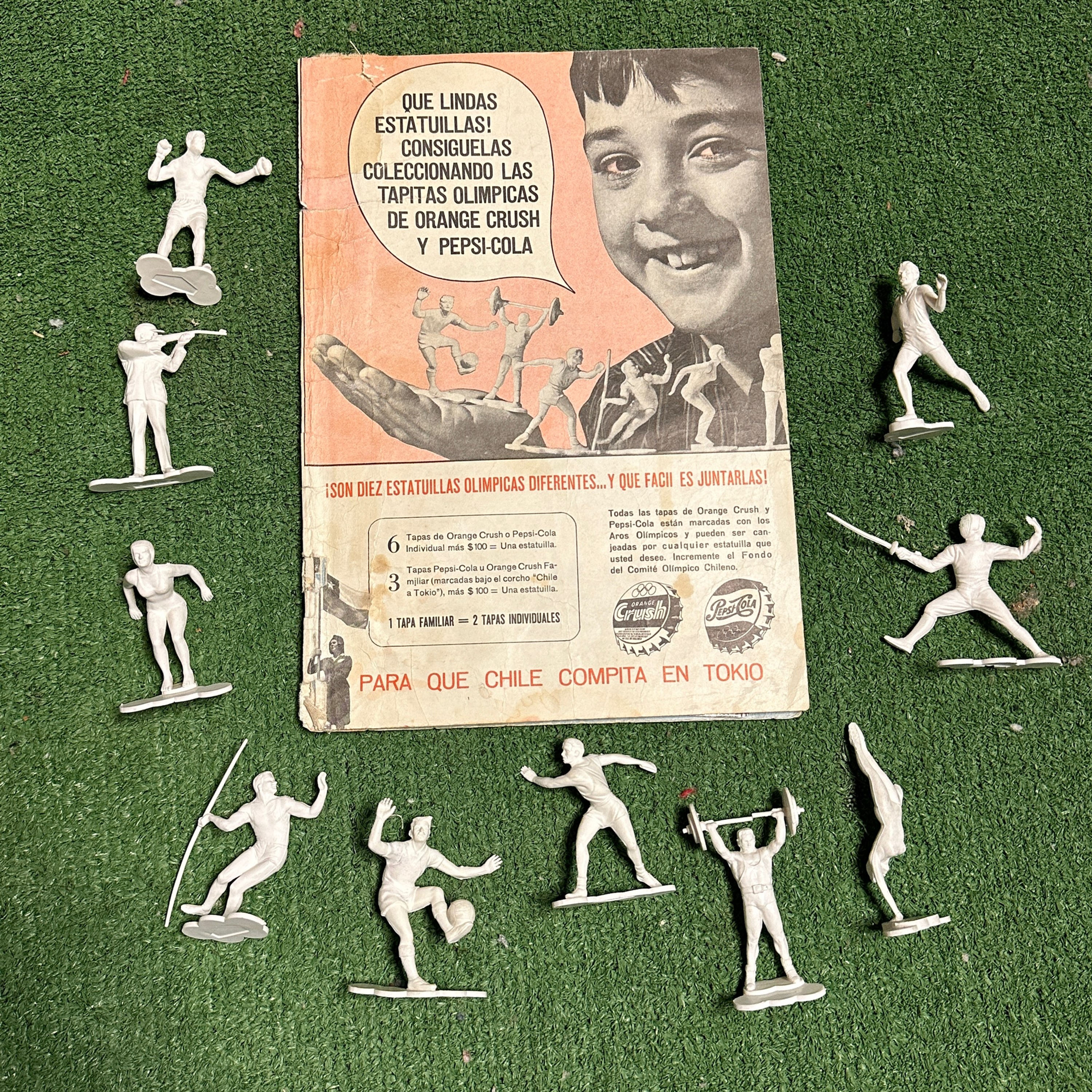Estatuillas JJOO Tokio 1964