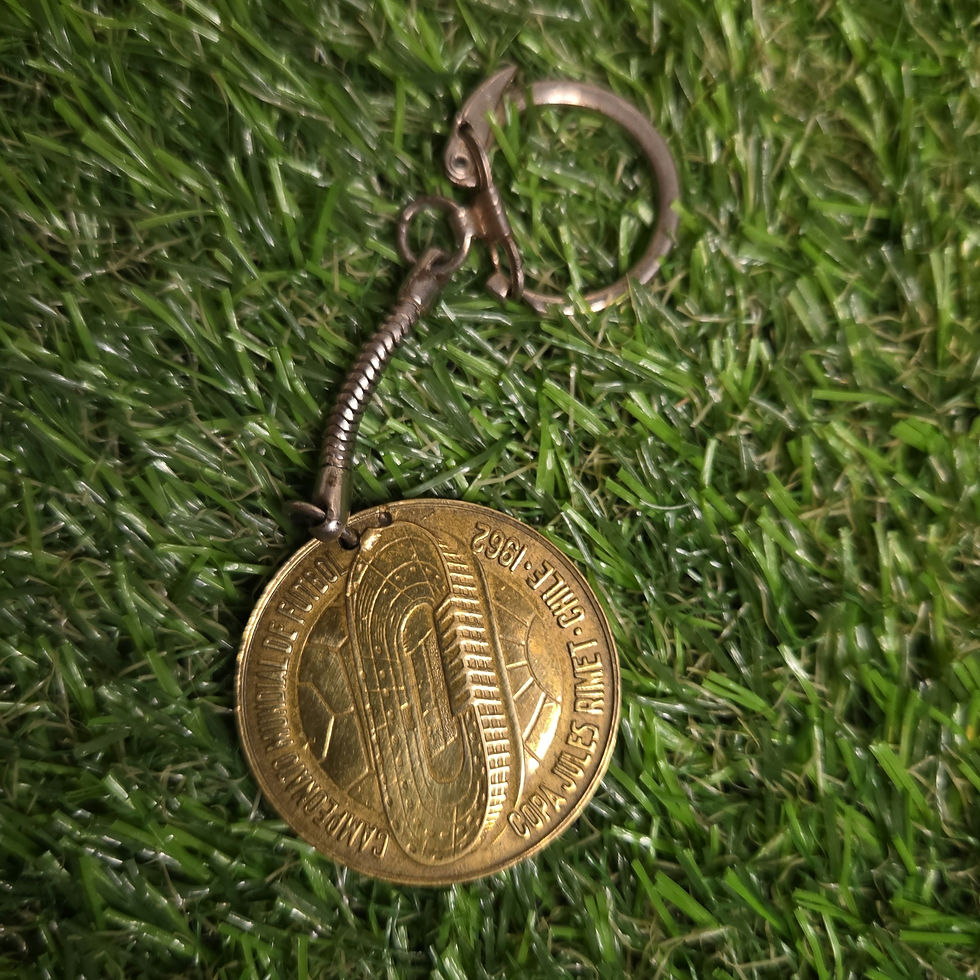 Miniatura: Medalla Mundial Chile 1962 - llavero 
