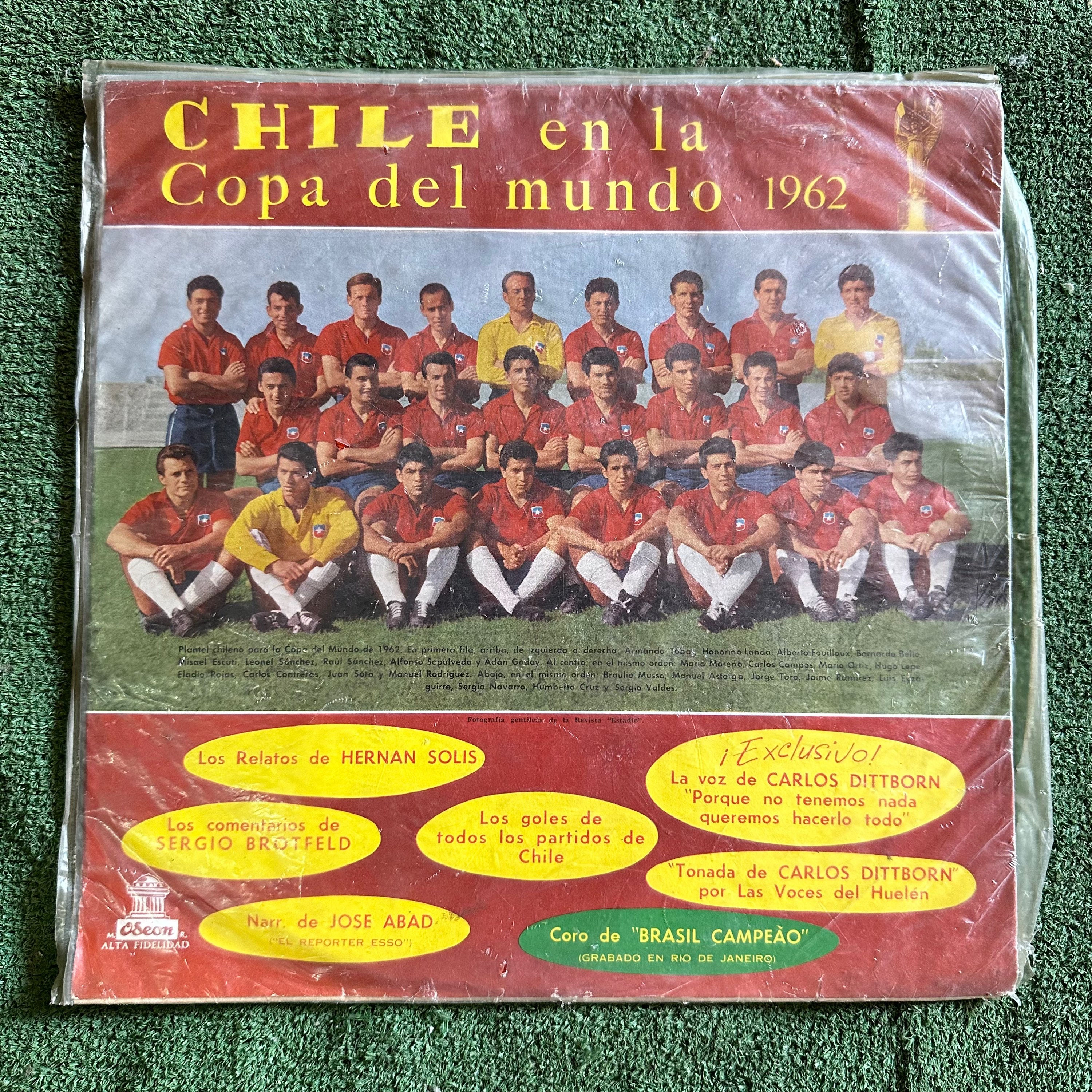 Vinilo “Chile en la Copa del Mundo 1962” - Mundial Chile 1962
