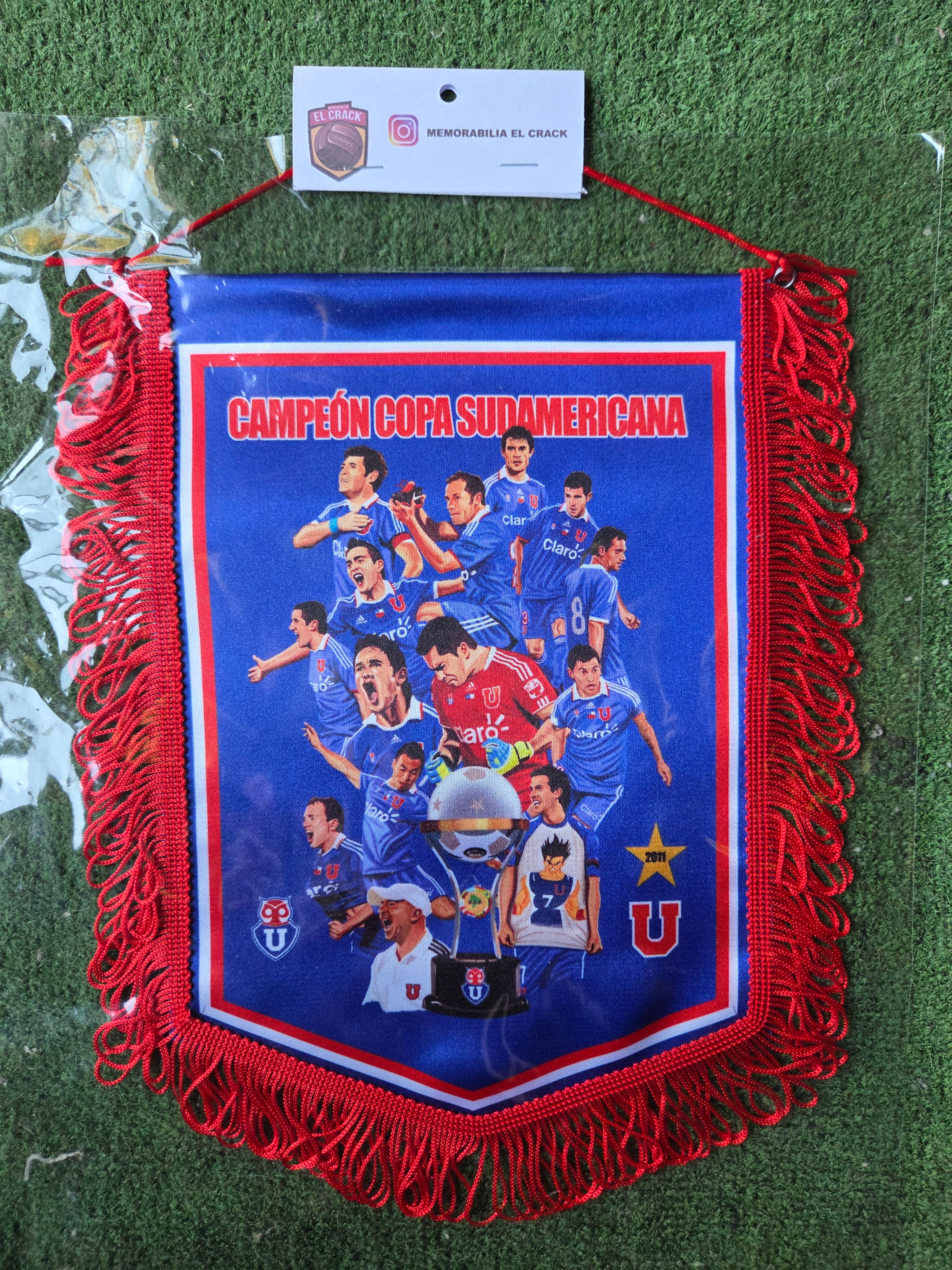 Banderin U de Chile, campeón 2011