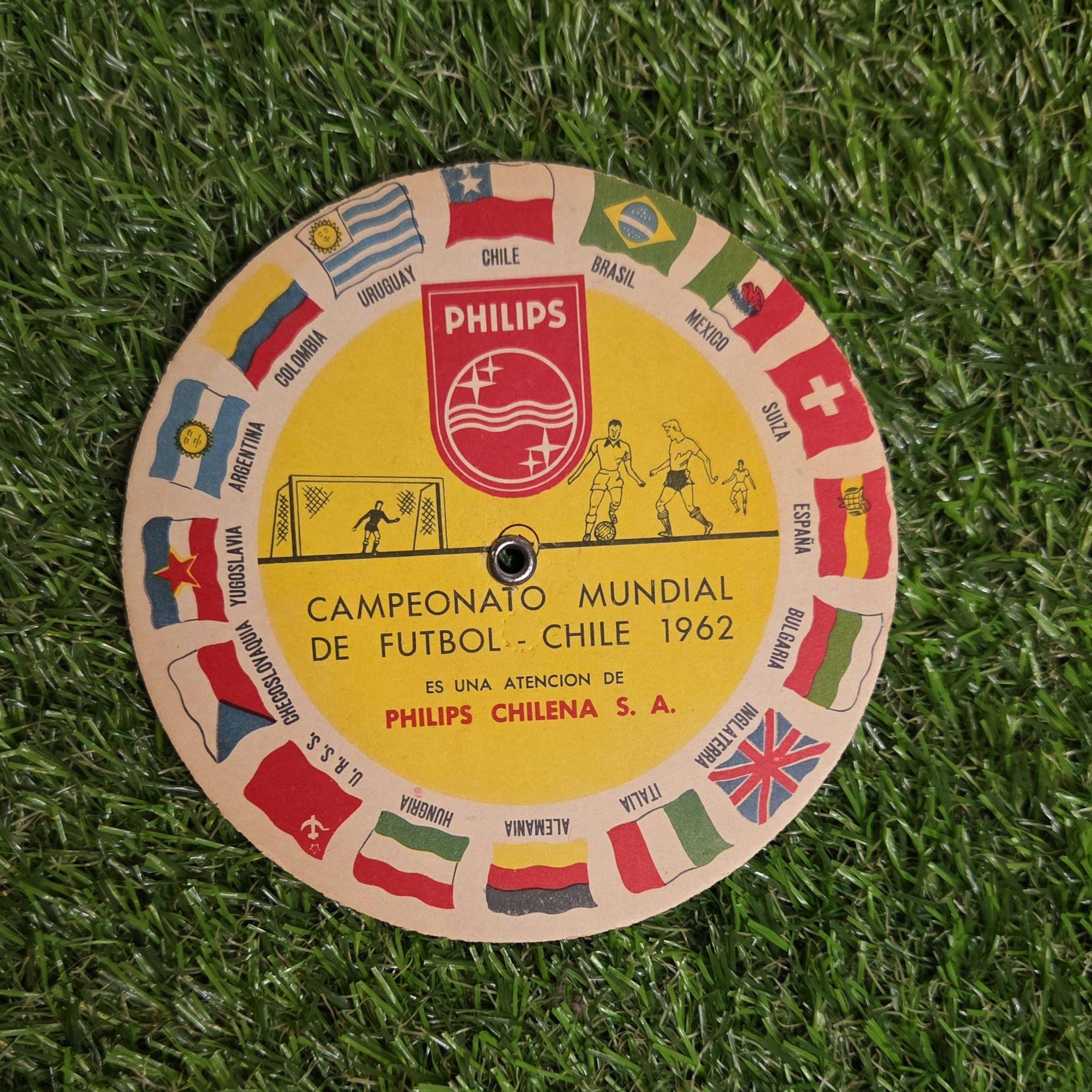 Programa Philips Mundial Chile 1962