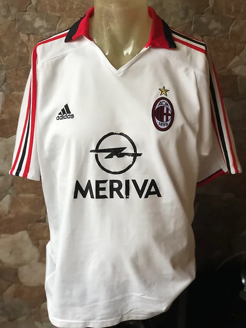 camiseta milan 2003