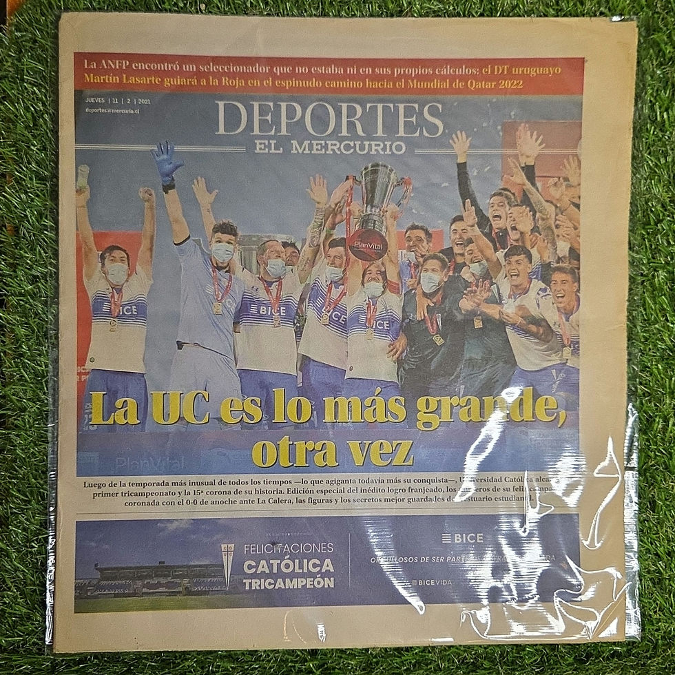 Miniatura: Suplemento Universidad Católica campeón.