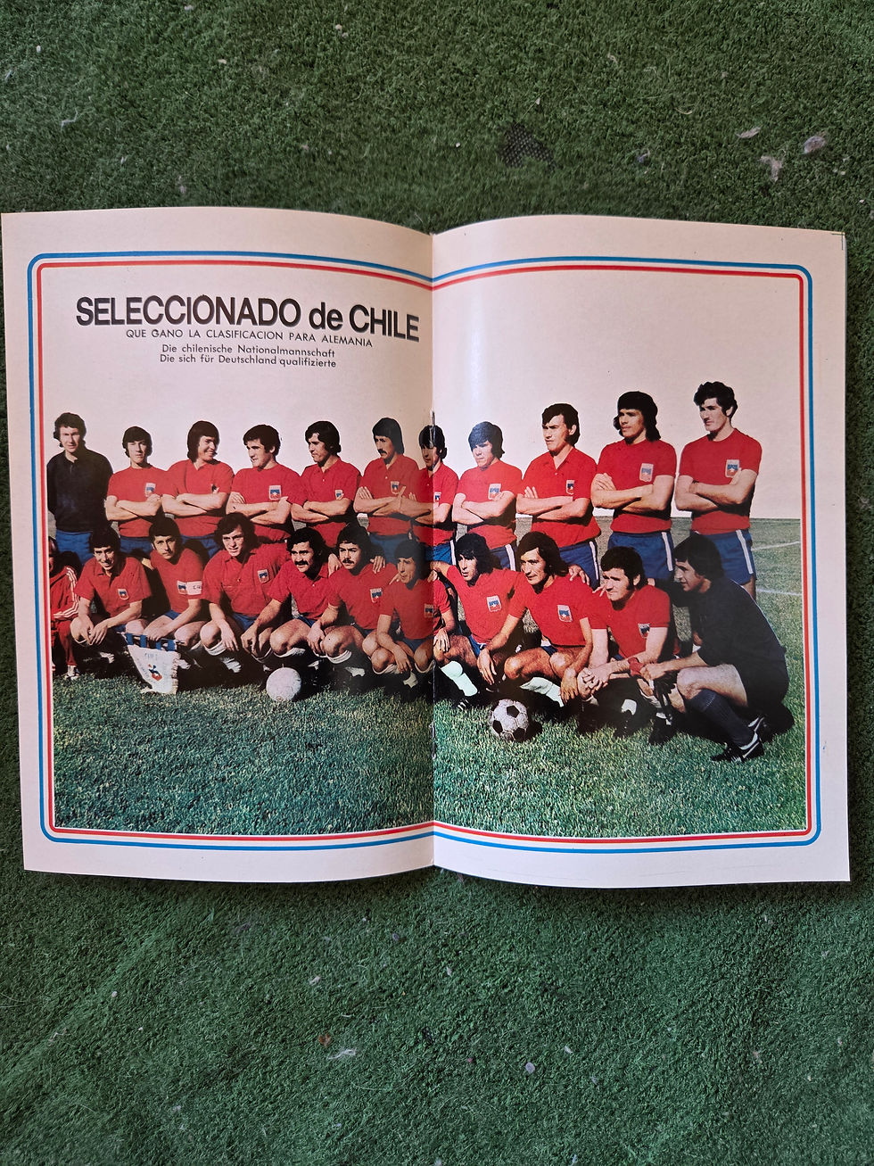 Miniatura: Programa de Chile Mundial 1974