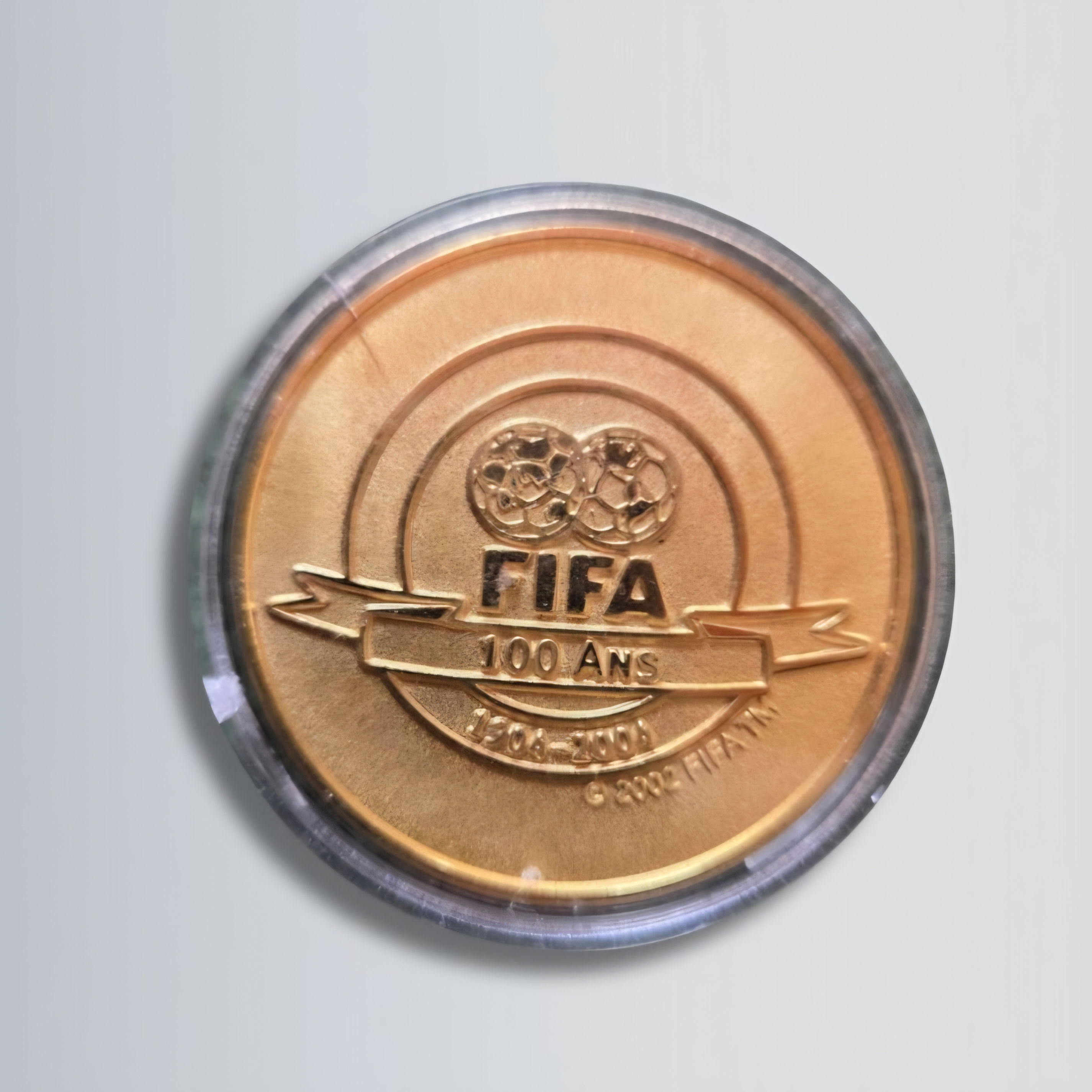 Medalla 100 años FIFA