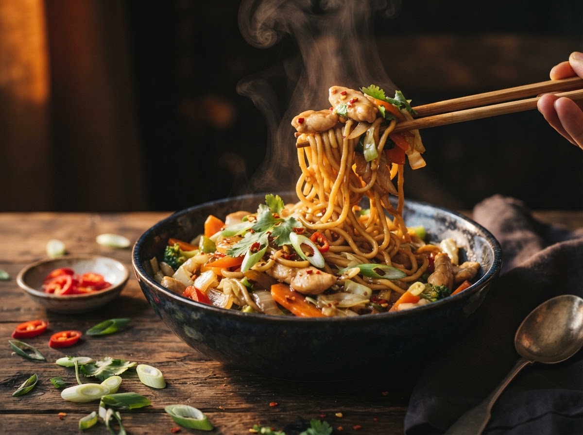 Chili Chicken Onion