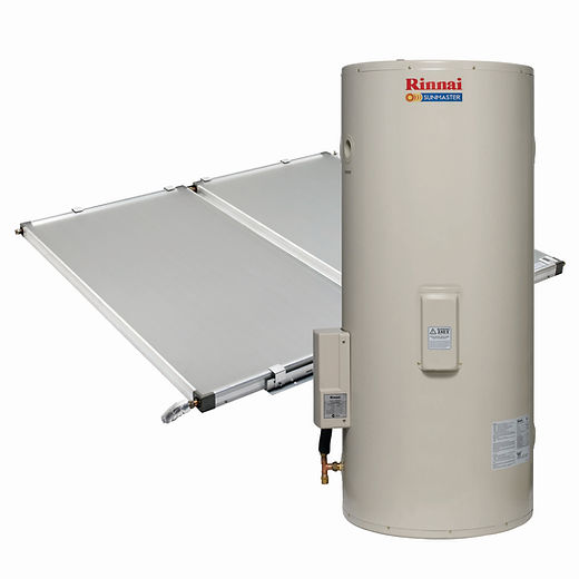 Rinnai Sunmaster System 7-SL Split Electric Boosted Solar Hot Water