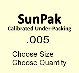 .005 SunPak Premium Quality Under-Packing - FREE SHIPPING | SunShine Paper