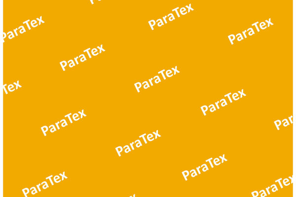 ParaTex sheet with repeating logo print