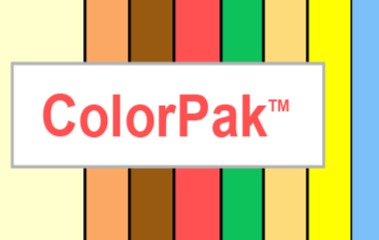ColorPak color-coded packing sheets
