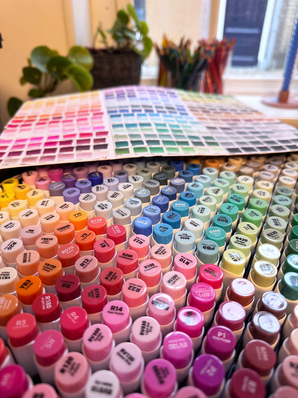 Ohuhu marker set