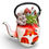 Thumbnail: A super colourful vintage enamel teapot bursting with colourful succulents 